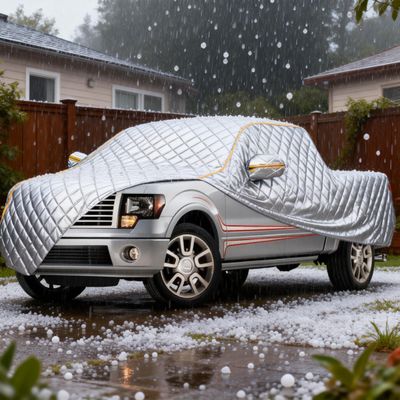 Hail Protector Truck Cover Compatible with Hennessey Velociraptor F-150 4x4 (2010), Heavy Duty Pickup Cover, All-Weather Waterproof, Universal in All Seasons, Rainproof