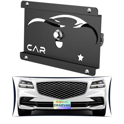 No Drill License Plate Bracket Fits Genesis GV70