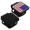 JEWEDECO 4pcs American Flag Tow Hitch Cover Trailer Hitch Receiver Protector Caps Rubber Dust Plugs for Trucks and Suvs, Car Trailer Hook Dustproof Covers Set view 1