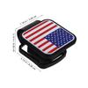 JEWEDECO 4pcs American Flag Tow Hitch Cover Trailer Hitch Receiver Protector Caps Rubber Dust Plugs for Trucks and Suvs, Car Trailer Hook Dustproof Covers Set view 2