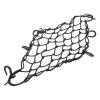 Cabilock Adjustable Heavy-Duty Cargo Net with 6 Hooks 40x40cm Fuel Tank Mesh for Car and Motorcycle Storage, Elastic Bungee Cord Rear Luggage Net for Outdoor Use view 1