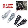 KEXINDIANZI Fork Mount Headlight Clamp 28-34mm 35-43mm Motorcycle Bracket Tube Kit(Black 35to43mm) view 2