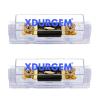 XDURGEM 60 Amp ANL Fuse Holder,0/2/4 Gauge Fuse Block,with 60Amp 32VDC ANL Fuses,for Audio and Video Systems,Car Audio Truck DIY(2 PCS) view 1