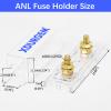 XDURGEM 60 Amp ANL Fuse Holder,0/2/4 Gauge Fuse Block,with 60Amp 32VDC ANL Fuses,for Audio and Video Systems,Car Audio Truck DIY(2 PCS) view 3