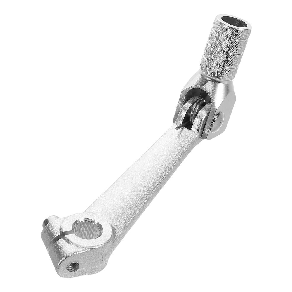 balacoo Aluminum Alloy Short Gear Shift Lever Motorcycle Modification Accessory Folding Dirt Bike Gear Shifter Lever for Off-Road Motorcycles