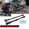 Car Side Skirt Extension Splitter A Pair Compatible with Jeep Grand Cherokee SRT/SRT8/Trackhawk 2012-2021 Plate Bumper Winglet Body Kit(Carbon Fiber) view 2
