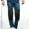 Abaodam Winter Motorcycle Knee Guards, Short Thickened Pu Windproof Shin Pads for Men Women, Cold-resistant Riding Protective Gear for Electric Scooter and Mountain Biking view 4