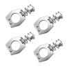 4 PCS Water Heater Cam Lock Metal Water Heater Door Latch, Stainless Steel Twist Cam Lock Replacement, Latch Twist Assembly Replacement for RV Hot Water Heater Door, Car Accessories view 1