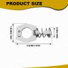 4 PCS Water Heater Cam Lock Metal Water Heater Door Latch, Stainless Steel Twist Cam Lock Replacement, Latch Twist Assembly Replacement for RV Hot Water Heater Door, Car Accessories view 2