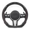M Sport Carbon Fiber LED Car Steering Wheel For BMW F01 F02 F06 F07 F10 F11 F12 F13 F30 F32 F80 F82 M3 M4 M5 M6 Accessories(Style 04-M6) view 1