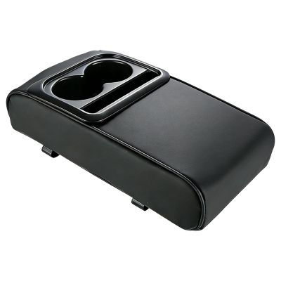 BOVUXKJH Armrest Cushion Black Easily Install Replacement Sturdy Center Console Cushion