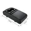BOVUXKJH Armrest Cushion Black Easily Install Replacement Sturdy Center Console Cushion view 2