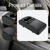 BOVUXKJH Armrest Cushion Black Easily Install Replacement Sturdy Center Console Cushion view 3