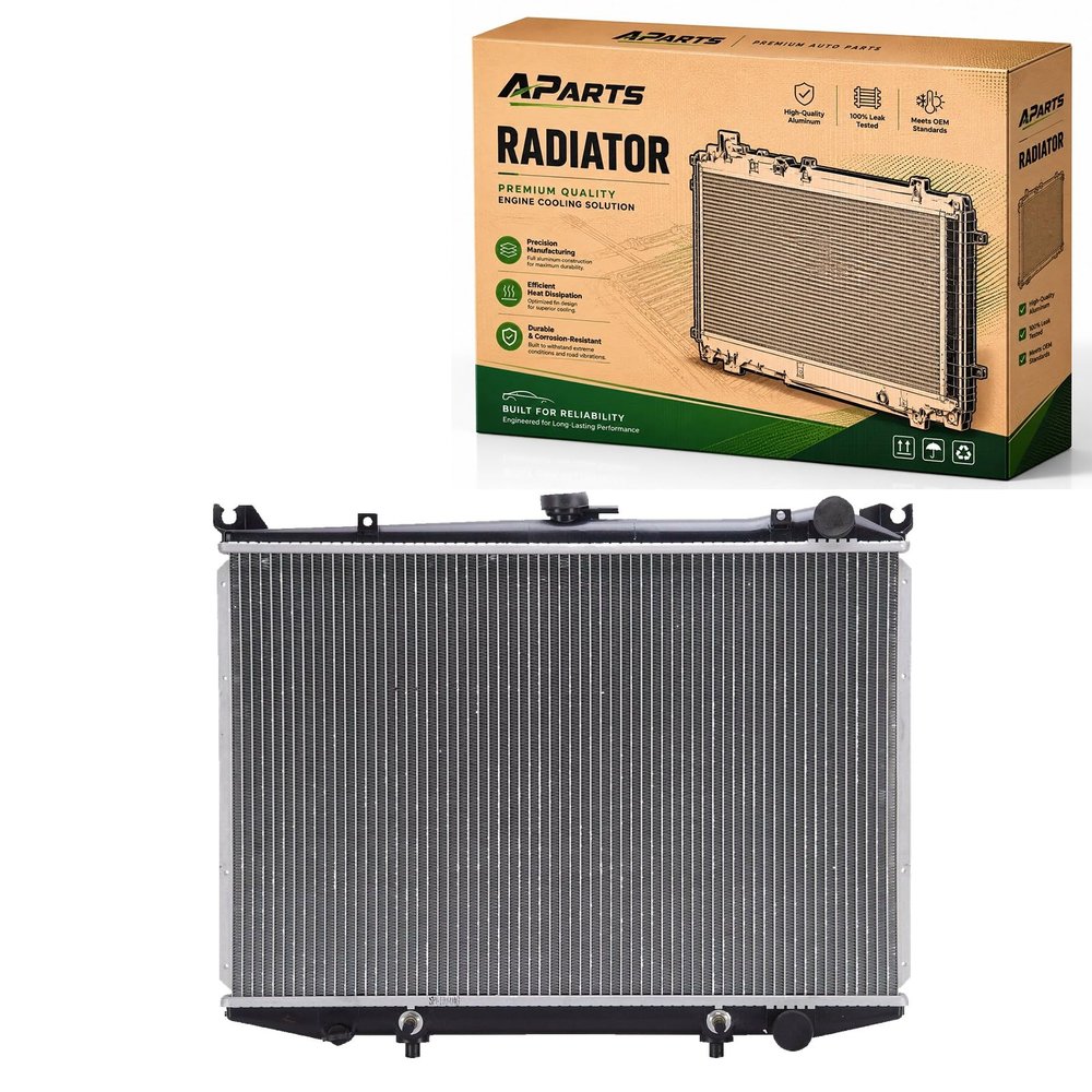 AParts Radiator Replacement for Nissan Pathfinder 3.0L 1987-1995 OEM Spec, Direct Fit Cooling System