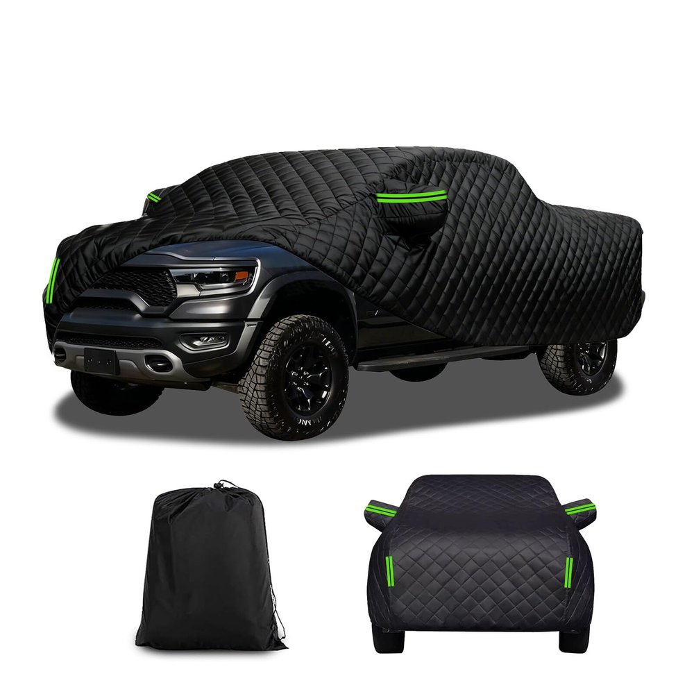 Hail Protector Car Cover Truck Compatible with Ford F-250&F-350(Excludes:DRW) Regular Cab 1999-2016,8ft Bed, Thickened Waterproof All Weather Custom Hailproof Cover for Truck Pickup vu58