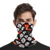 Monster Face Neck Gaiter Face Cover Scarf Breathable Sun Balaclava for Skiing Fishing Hiking Cycling view 4