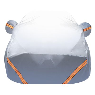 Car Covers for Renault Clio 3 Phase 1 Grand Tour (2005-2014),Full Cover Waterproof Outdoor Anti-Scratch Anti-UV Snow with Side Zipper and Reflective Strip
