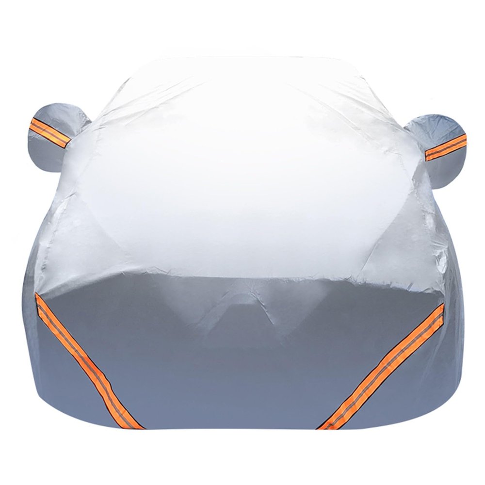 Car Covers for Renault Clio 3 Phase 1 Grand Tour (2005-2014),Full Cover Waterproof Outdoor Anti-Scratch Anti-UV Snow with Side Zipper and Reflective Strip