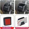 EAGRI 4 Pcs Car Key Holder for 2022-2025 Jeep Grand Cherokee, Dashboard Storage Box Multifunctional Interior Organizer Adhesive Card Clip Black view 3