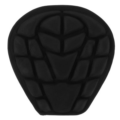 PRETYZOOM Universal Electric Motorcycle Seat Cushion Foam Pad Cover, Shock Absorption Breathable Front Protector, Heat Resistant Motorcycle Passenger Seat for Long Rides
