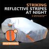 Car Covers for Lexus RX 2022,Full Cover Waterproof Outdoor Anti-Scratch Anti-UV Snow with Side Zipper and Reflective Strip view 3
