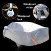 Car Covers for Lexus RX 2022,Full Cover Waterproof Outdoor Anti-Scratch Anti-UV Snow with Side Zipper and Reflective Strip view 4