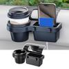 PFXGSHGGX Car Window Storage Organizer for Ford Edge Mustang Explorer, Multifunctional Car Door Side Hanging Organizer with Cup Holder, Phone Holder, Key Hook and Charging Port view 1