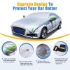 Hail Protector Car Cover Compatible with Dodge Charger 2006-2021,Thickened Waterproof All Weather Custom Hailproof Exterior Protection yf23 view 2