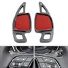 Bacar 1 Pair/2 Pcs Shifter Paddle Extension ABS Blue For Audi A3 (Typ 8Y) 2021-2023, For Audi A4/S4 (B9) Facelift 2020-2023 view 2