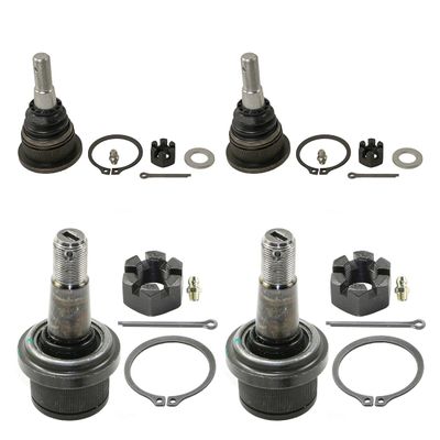 A-Partrix 4pcs Front Upper & Lower Ball Joint for Dodge Ram 1500 2006-2008
