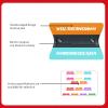 WEISUYUUS Ergonomic Magnetic Car Wrap Squeegee Tools Compact Size for Precisions Auto Styling Vinyls Application view 4