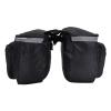 RiToEasysports Bike Rack Bag, 600D Durable Fabric Double Side Rear Carrier with Reflective Strips Bicycle Pannier for Commuters Cyclists Travelers view 3