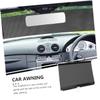 CALLARON Retractable Car Window Sun Shade for Vehicle, 40125cm Black Windshield Sunshade Heat Shield, UV Protection Front Window Screen for Summer Driving view 3