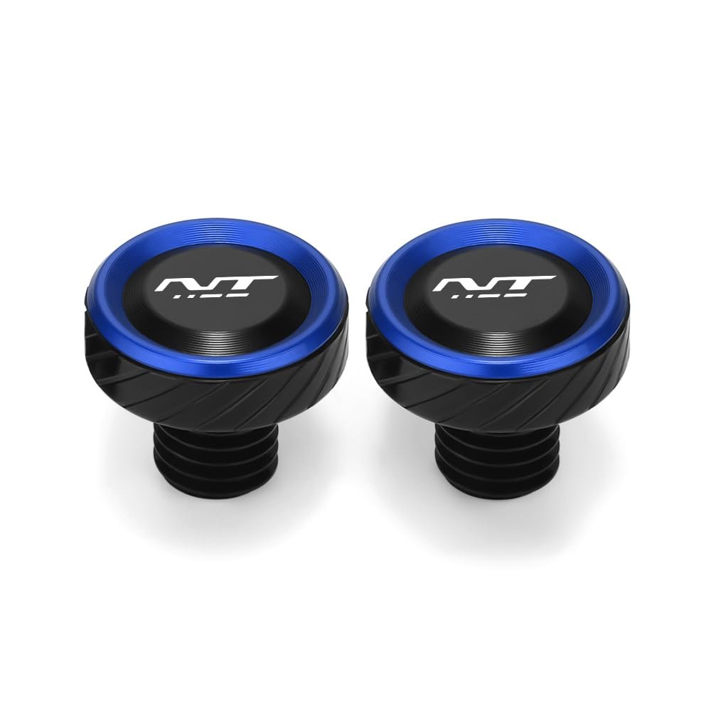FERROIGNIS Motorcycle Rear View Mirror Hole Plugs CNC M10 x 1.25 Mirror Screws Fit For NT1100 NT 1100 2022 2023 2024 2025 2026+ Accessories (blue)