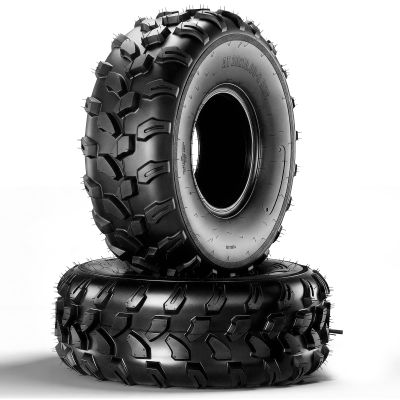 TRIBLE SIX 20x10-8 ATV Tires,6PR All-Terrain Tires,Tubeless,Pack of 2
