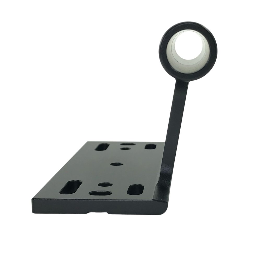 Bike Fork Mount for 12mm/15mm Thru-Axle Designed for Roof Rack, L-Track T-Track, or DIY Interior Bike Rack (12x100mm-High)