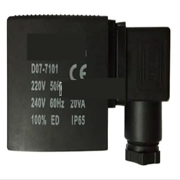 Solenoid Valve Coil D06-5451 D07-7101 D06-5456 D07-71011 D07-7106 SLZ/SLG-1.5/1.2 Lower Hole 14.8mm, Upper Hole 10mm(D06-5451 220V)