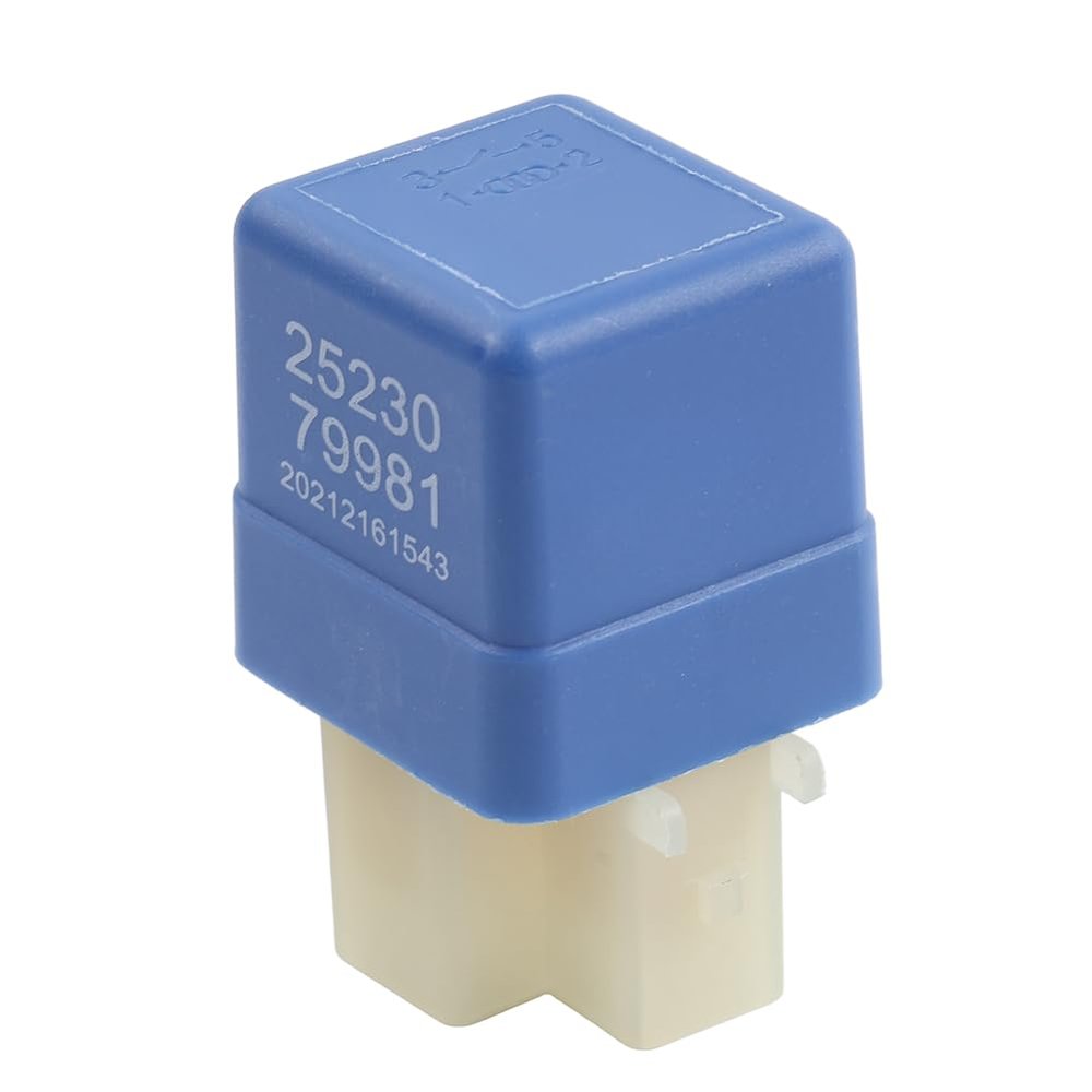 Cnonee1 1 Pc 12V 4 Pins 25230-79981, 2523079981 Car Relay Harness Automotive Relay Metal Blue For Nissan Frontier 2.4L 3.3L 1999-2004, For Nissan Maxima 3.5L 1999-2002