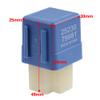 Cnonee1 1 Pc 12V 4 Pins 25230-79981, 2523079981 Car Relay Harness Automotive Relay Metal Blue For Nissan Frontier 2.4L 3.3L 1999-2004, For Nissan Maxima 3.5L 1999-2002 view 4