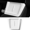Center Console Wireless Charging Pad Protector for Tesla Model 3 (Highland 2024-2025) & 2025-2026 Tesla Model Y Juniper, Ultra-Thin Phone Non-Slip Pad, Silicone Charging Tray Cover Accessories - White view 1