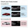 Center Console Wireless Charging Pad Protector for Tesla Model 3 (Highland 2024-2025) & 2025-2026 Tesla Model Y Juniper, Ultra-Thin Phone Non-Slip Pad, Silicone Charging Tray Cover Accessories - White view 2