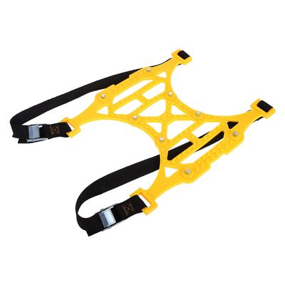 MOLUCKFU Car Tire Snow Chains Anti-skid Chains for Suv and Cars, Yellow Beef Tendon Material, Universal Fit, Winter Emergency Traction for Snow and Ice Driving