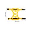 MOLUCKFU Car Tire Snow Chains Anti-skid Chains for Suv and Cars, Yellow Beef Tendon Material, Universal Fit, Winter Emergency Traction for Snow and Ice Driving view 2