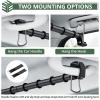 EYPINS Heavy Duty Car Clothes Hanger Bar,Load 50LB,Adjustable Telescopic view 3