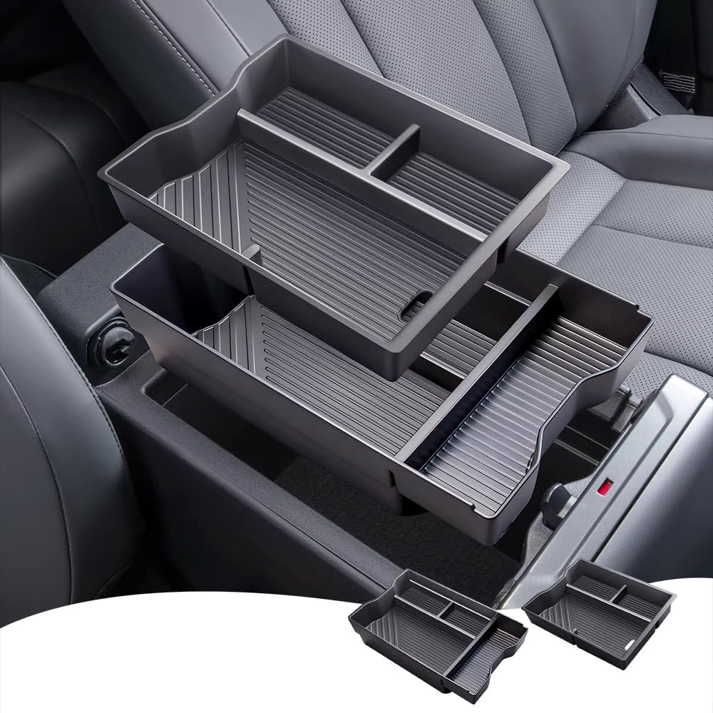 Armrest Storage Box for 2026 Toyota RAV4 Central Console Organizer Double-