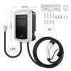 Inerkado Level 2 EV Charger 240V 32A WiFi/APP Enabled Smart EVSE Hardwired EV Charger 25ft Cable, RFID Card & Weatherproof Design for All Electric Vehicles view 2