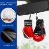 XJVSS 1 Pair Mini Boxing Gloves for Car Mirror, Punching Gloves Car Rearview Mirror Charm with Flag Pattern, Novelty Boxing Glove Decor Patriotic Mirror for Most Vehicles (Trinidad & Tobago) view 3