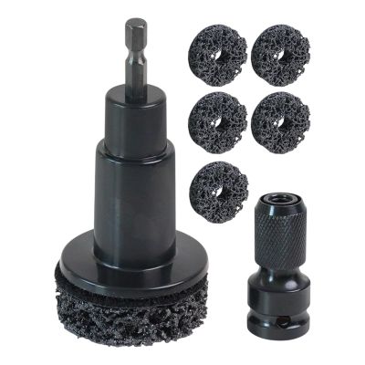 Hub Cleaning Tool - Wheel Stud Cleaner | Rust Remover Paint Stripping and Grinding Heads for Wrenches Drill, Car Automotive Vehicle Truck Garage Workshop Maintenance
