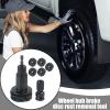 Hub Cleaning Tool - Wheel Stud Cleaner | Rust Remover Paint Stripping and Grinding Heads for Wrenches Drill, Car Automotive Vehicle Truck Garage Workshop Maintenance view 3