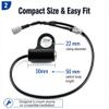 Motorcycle Plug Play Headlight Kill Switch Set for Segway X160 X260 Sur-Ron Surron Light Bee S X Electric Motocross Dirt Bike view 3